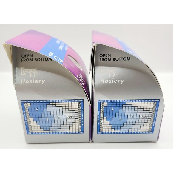 Leggs Silken Mist Control Top Sheer Toe Pantyhose Nude Q 20308New in Box - Picture 6 of 7